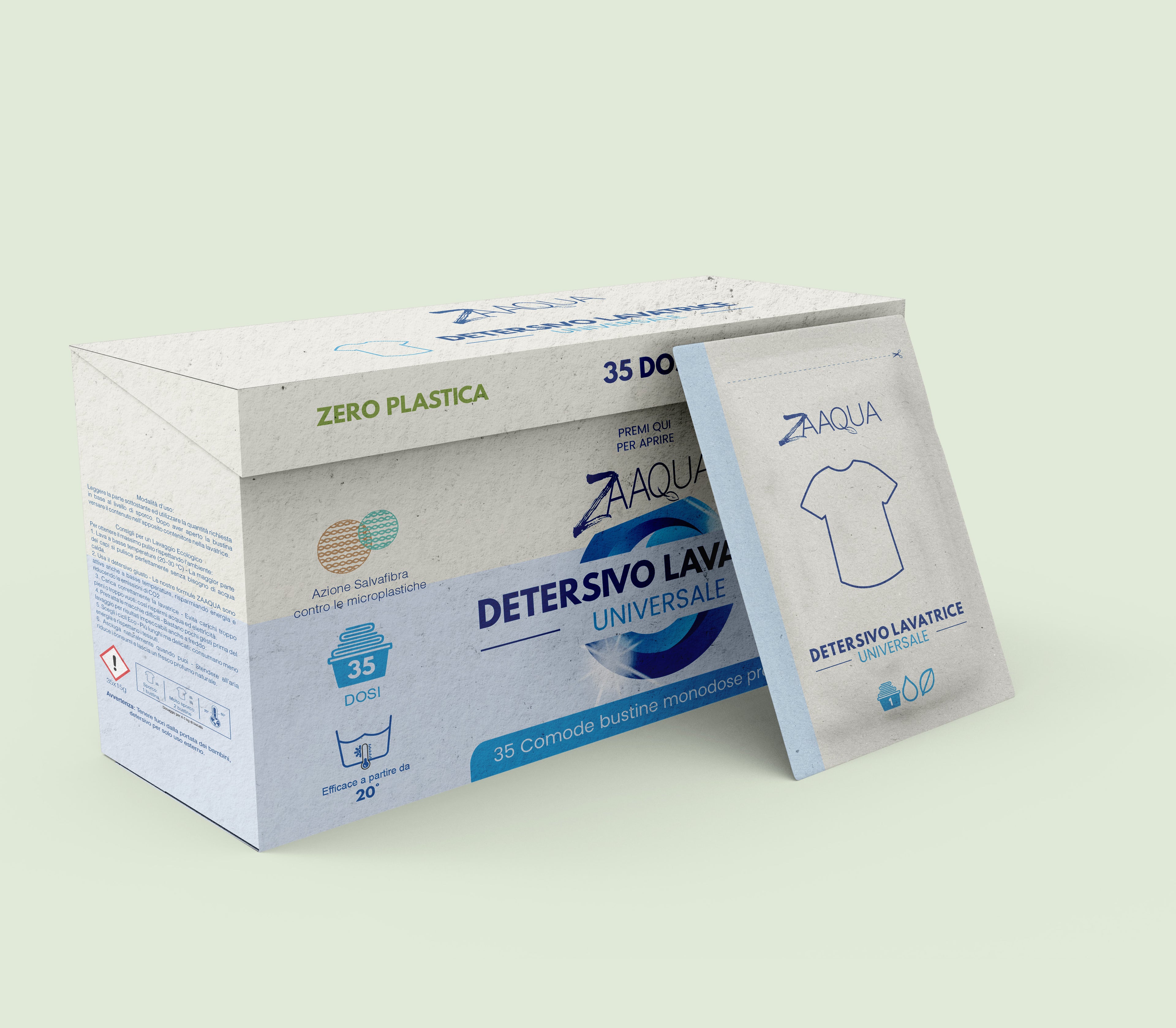 Detersivo lavatrice universale 35 dosi