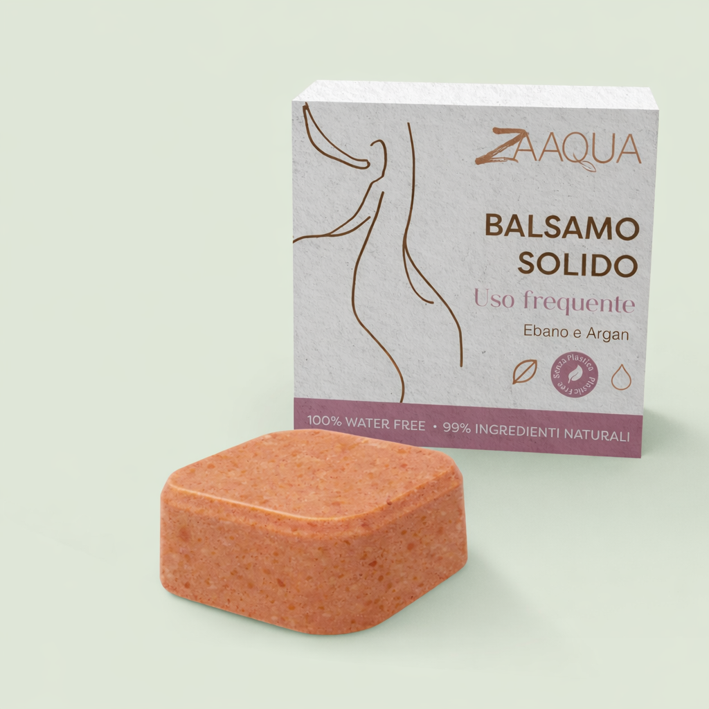Balsamo solido uso frequente Ebano ed argan 50g