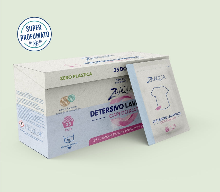 Detersivo Lavatrice Capi Delicati Senza Plastica – 35 Lavaggi