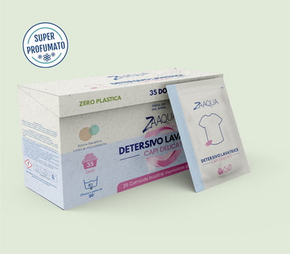 Detersivo Lavatrice Capi Delicati Senza Plastica – 35 Lavaggi