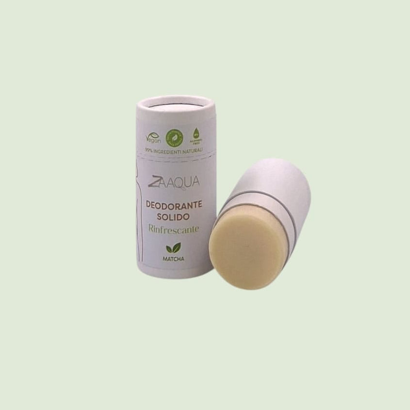 Deodorante solido rinfrescante matcha 60g