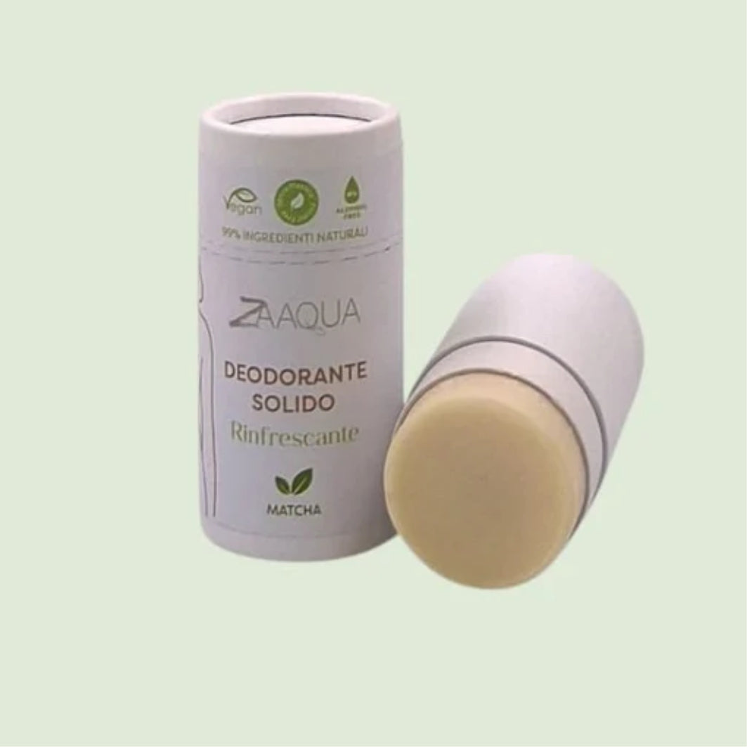 Deodorante solido rinfrescante matcha 60g