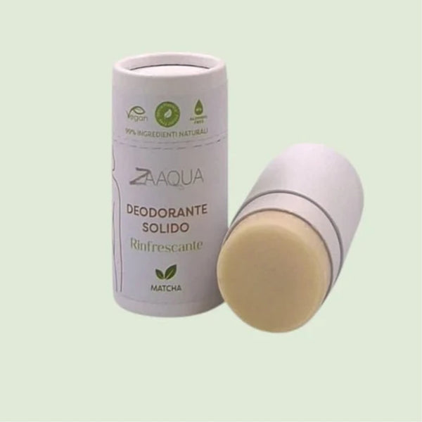 Deodorante solido rinfrescante matcha 60g