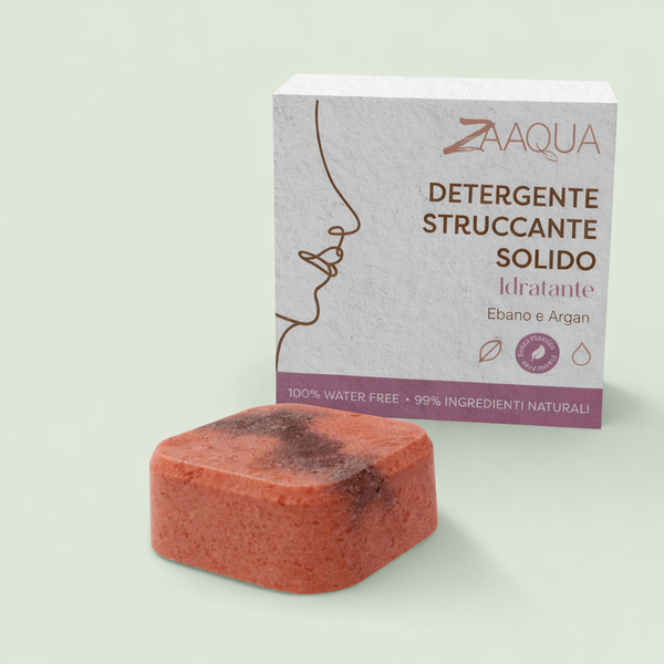 Detergente struccante solido Ebano ed argan 50g