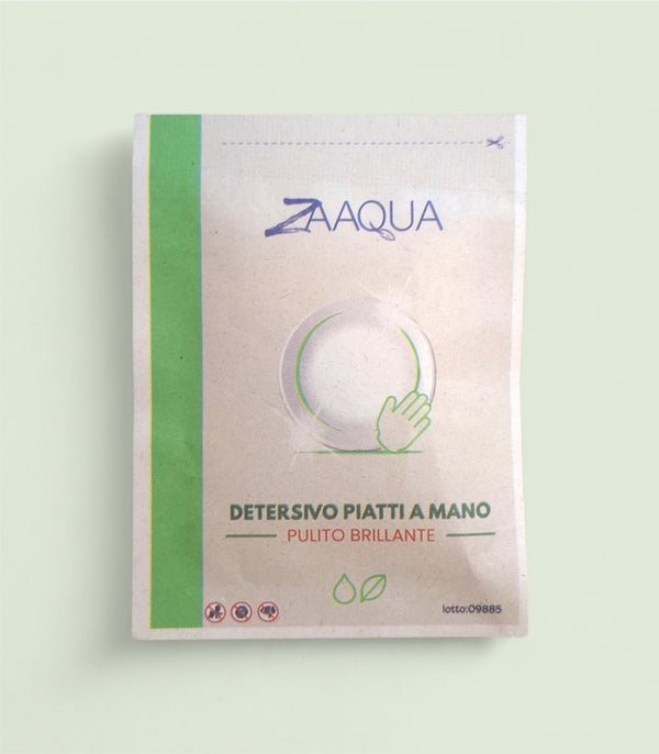 Detersivo Piatti a Mano in Polvere Senza Plastica – 2 Ricariche