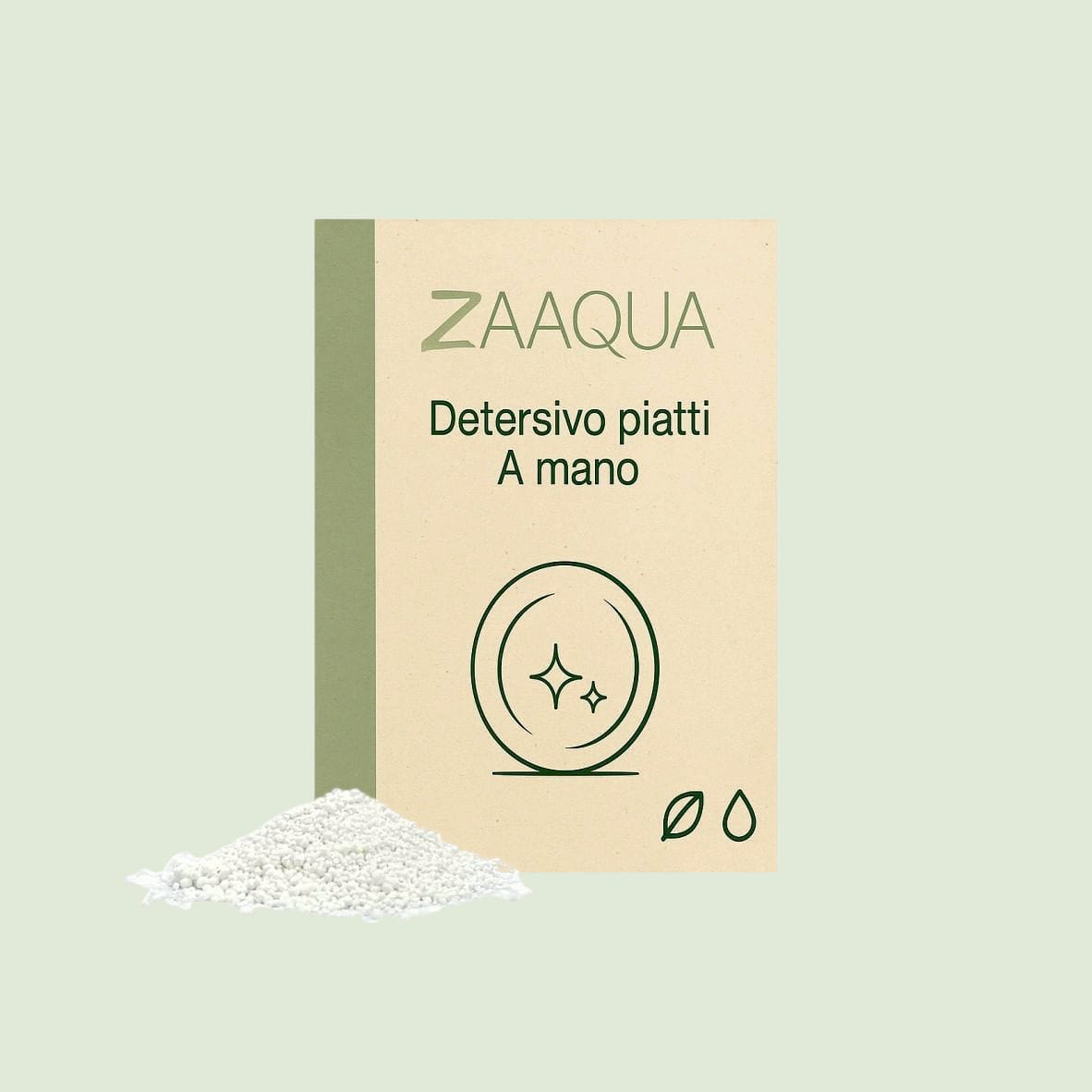 2 Ricariche detersivo  in polvere per piatti alla ciliegia