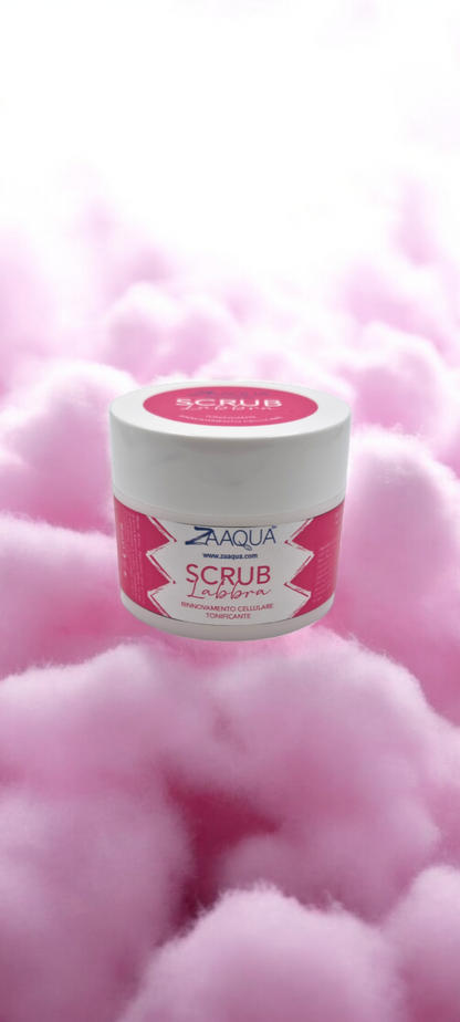 Scrub labbra allo zucchero filato