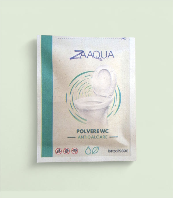 Detergente WC Anticalcare in Polvere Senza Plastica – 20 pz